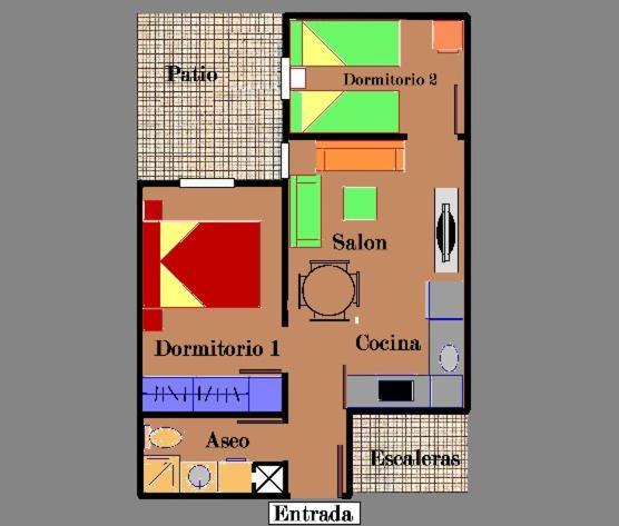 Verde, Tranquilo, 2 D, Parking Opcional Seville